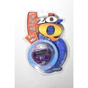 Brand New Sealed 2003 Radica 20Q “20 Questions” Purple Electronic Handheld Game
